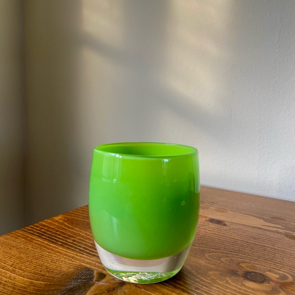 Brand New Glassybaby “Imagine “ Candle Holder with Tea Light